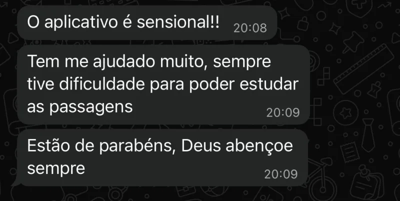 Depoimento de usuário 1
